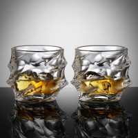 Everest Geformte Whiskygläser 2er Set 