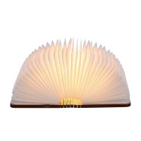 Folding Buch LED Lampe Nachtlicht USB Aufladbare Buch Lampe,Nachttischlampe 360°Faltbar