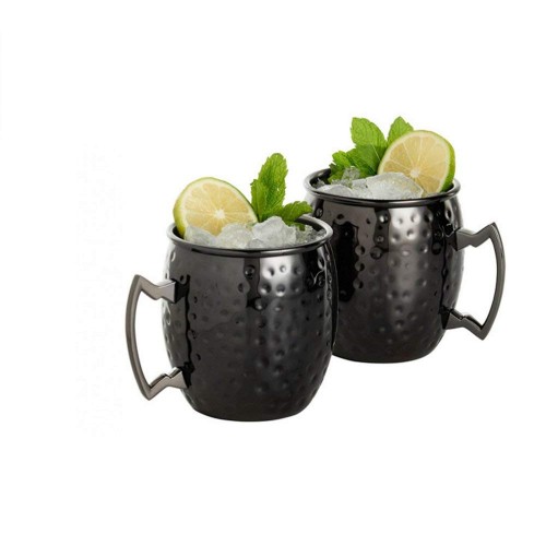 Neues Design Moscow Mule Kupfer Becher Trinkbecher 2er Set