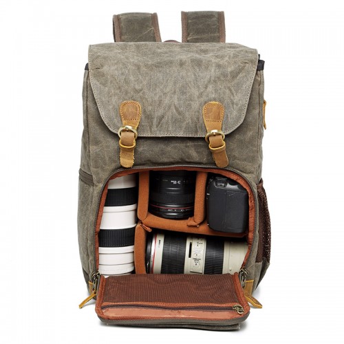 Kamera-Rucksack DSLR-Tasche Reisetasche mit wasserdichter Tasche für Canon Nikon Sony Olympus DSLRs