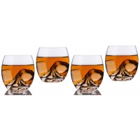 Neue Kreative Vulkan Whisky Glas Eierbecher 4er Set