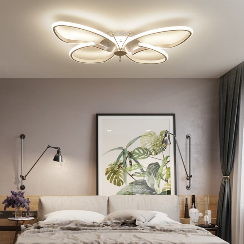 Kuschelstimmung moderne Schlafzimmer LED-Beleuchtung Decor