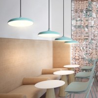 UFO LED Moderne Pendelleuchte Lampenschirm Hängeleuchte  LED Deckenleuchte Beleuchtung Heimspiel für Dinning Wohnzimmer Schlafzimmer (Weiß) [Energieklasse A+]