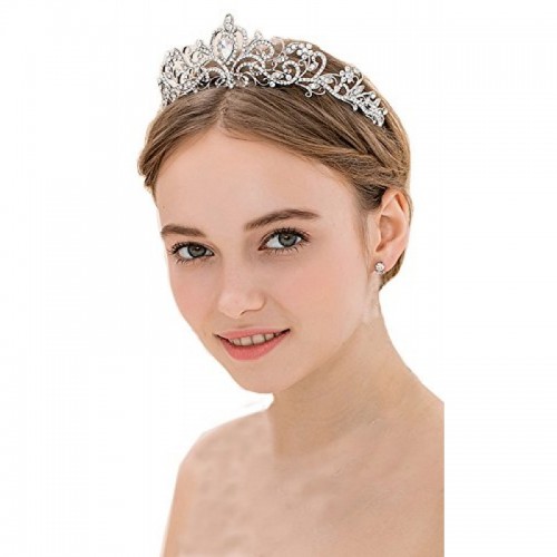 Braut Hochzeit Tiara Krone Hochzeit Tiara Haarschmuck