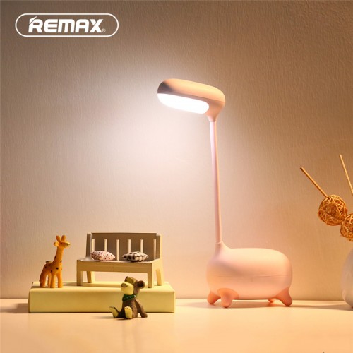 REMAX Kinder Augenschutz LED Hirsch Tischlampe 360 ° Blinker - dritter Gang Dimmen - USB-Aufladung