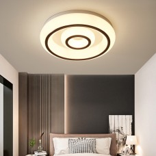Einfache moderne Lampe Esszimmerlampe runde Schlafzimmer-Studienlampe intelligente LED-Deckenlampe