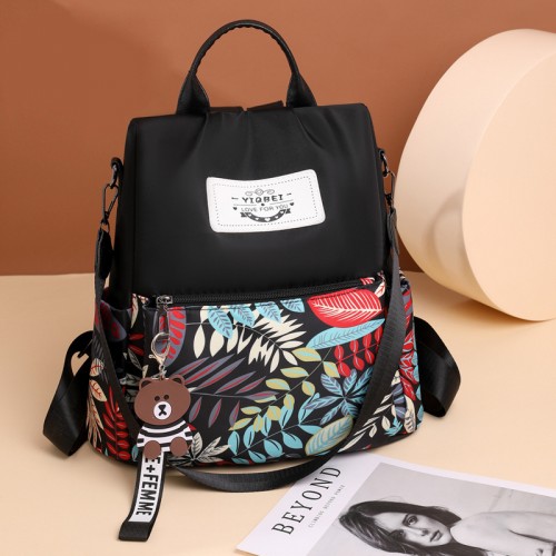 Lässige Mode bedruckte Schultasche Mode multifunktionaler Rucksack für Frauen