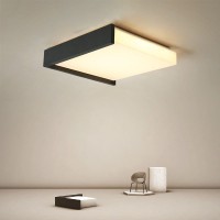 led deckenleuchte moderne minimalistische mode quadrat persönlichkeit kreative wohnzimmer schlafzimmer nordische raumlampe