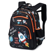 Grundschule Schultasche Jungen und Mädchen Schultasche Große Kapazität Kinderrucksack Schulter Cartoon Schultasche