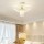 Moderne einfache kreative LED-Deckenleuchte im neuen cremefarbenen Stil, Kunst-Kinderzimmerlampe