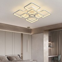 Acryl-Deckenleuchte LED Schmiedeeisen quadratisch atmosphärische Wohnzimmerleuchte Schlafzimmer Esszimmer Arbeitszimmer Deckenleuchte