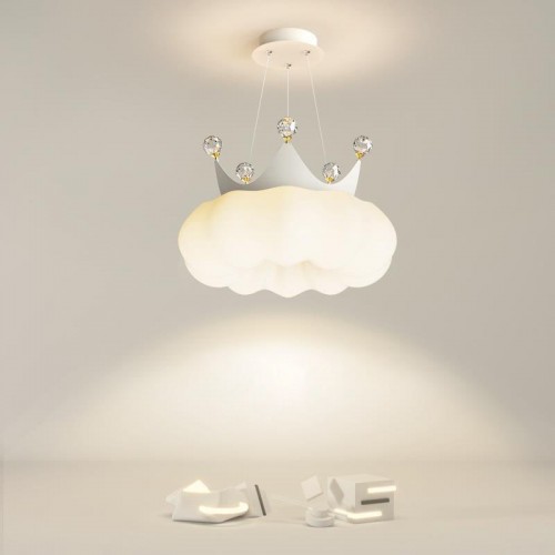 Kreative Krone Kinderzimmer Lampe Mädchen in schlichten modernen Lampen