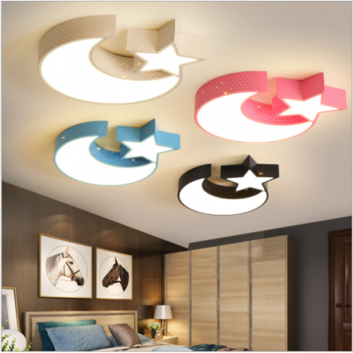 Kinderzimmer Schlafzimmerlampe kreative Cartoon Deckenlampe moderne minimalistische Zimmerlampen