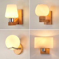 Nordic log wandleuchte led schlafzimmer lampe nachttisch wandleuchte persönlichkeit kreative hotel innenwandleuchte nach hause