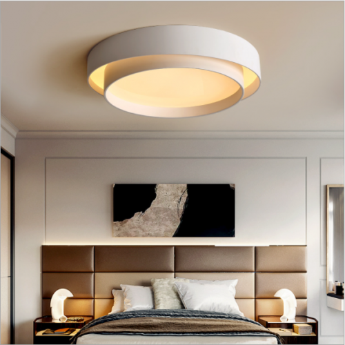 Nordische moderne minimalistische Deckenlampe Designer kreative Mode Schlafzimmer warme und romantische runde LED minimalistische Lampen