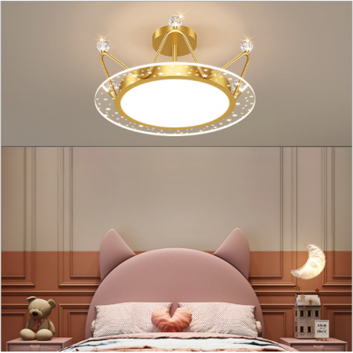 Moderne minimalistische LED kreative Persönlichkeit Krone Haushaltszimmer Deckenlampe
