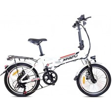 e-Bike klapprad 20 Zoll - 375 WH Akku, e Bike klappbar mit 7 Gang Shimano, ebike klapprad bis zu 80km Reichweite, Myatu Elektro klapprad e-Bike für Damen und Herren, e klapprad